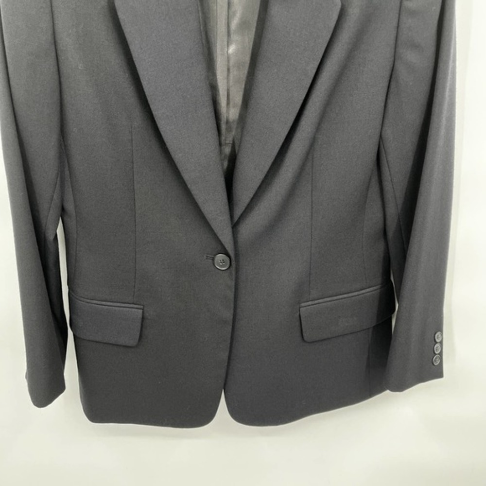 Pendleton 100% Virgin Wool Black Single Button Bl… - image 4